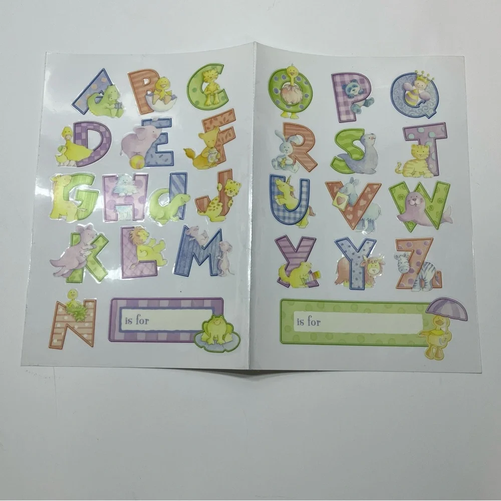 sticker lot baby‎ theme scrapbook crafts card making letters